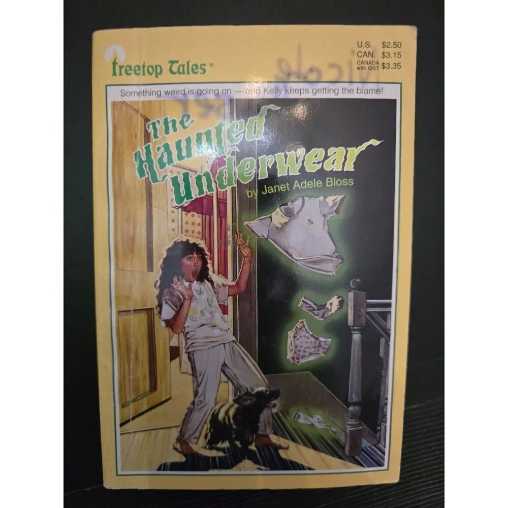 The Haunted Underwear by Janet Adele Bloss Vintage Paperback
